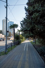 Naklejka premium City in Russia, Sochi