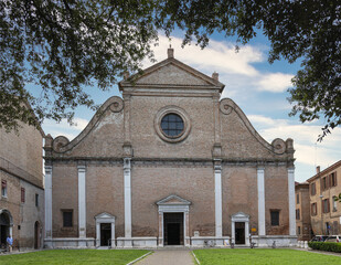 St. Francesco basilica in Ferrara, Italy