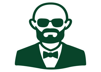 Businessman icon.  Vector User icon for apps and website