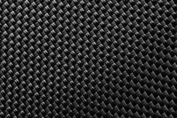 Black fabric texure pattern background