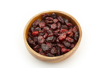 Dried fruit blueberry in plate
