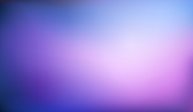 Beautiful lilac and blue color gradient background. Blurred purple backdrop. Vector illustration for your graphic design, banner, poster, card or website