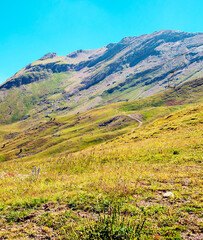 Obraz premium Mountains of Cerler in the Pyrenees