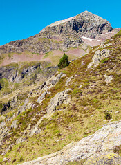 Mountains of Cerler in the Pyrenees