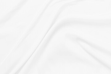 Obraz premium Tło białe tkaniny miękkie pomarszczone patrem tkaniny i powierzchni. Białe tło miękkie colth. Biała tkanina marszczy się.