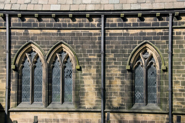 Obraz premium St. John the Evangelist Church, Hoylandswaine, Derbyshire, UK