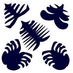 blue leaves, blue autumn leaves, illustrator, illustration, beautiful blue leaves vector, leaves are beautiful, blue leaves, dream leaves, girls love leaves, girls love leaves, girls love gifts, print