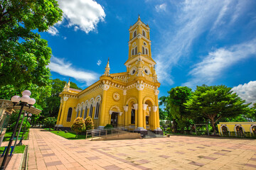 Background of one of the beautiful religious tourist attractions in Ayutthaya province of Thailand...
