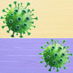 corona virus wallpapers for banners edit space floral background