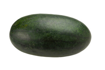 Yellow watermelon isolated.