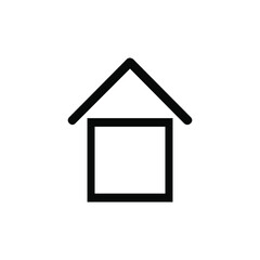House and home icon vector collection