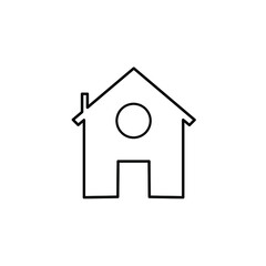 House and home icon vector collection