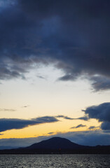 Fototapeta premium 夕暮れ 海 素材