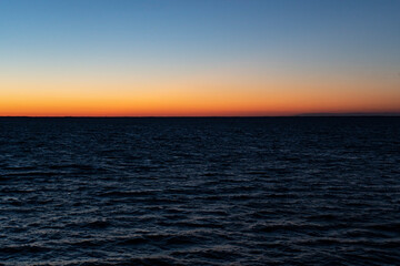 Dawn over the sea, morning