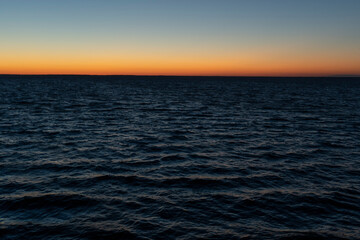 Dawn over the sea, morning