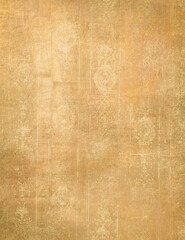 Fototapeta premium Gold Grunge Texture, Vertical, Perfect Background With Space For Text Or Image, dirty vintage illustration