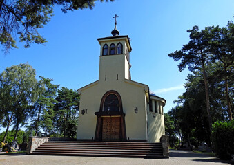 the last, newest temple was built in 1979. It is an Orthodox cemetery church dedicated to the Blessed Virgin Mary asleep in the city of Białystok in Podlasie in Poland