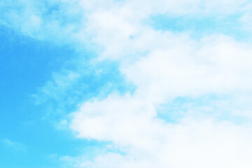 blue sky with clouds