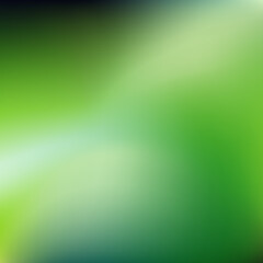 Green nature blurred background. Abstract gradient backdrop with light space for text. Vector illustration. Ecology concept for your graphic design, banner or poster, landing page, website