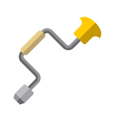 manual drill icon vector illustration design