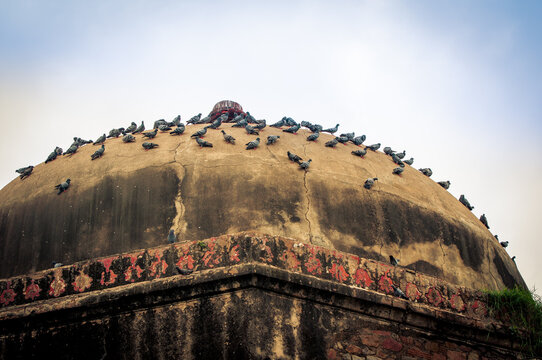 neela gumbad humayun tomb delhi india