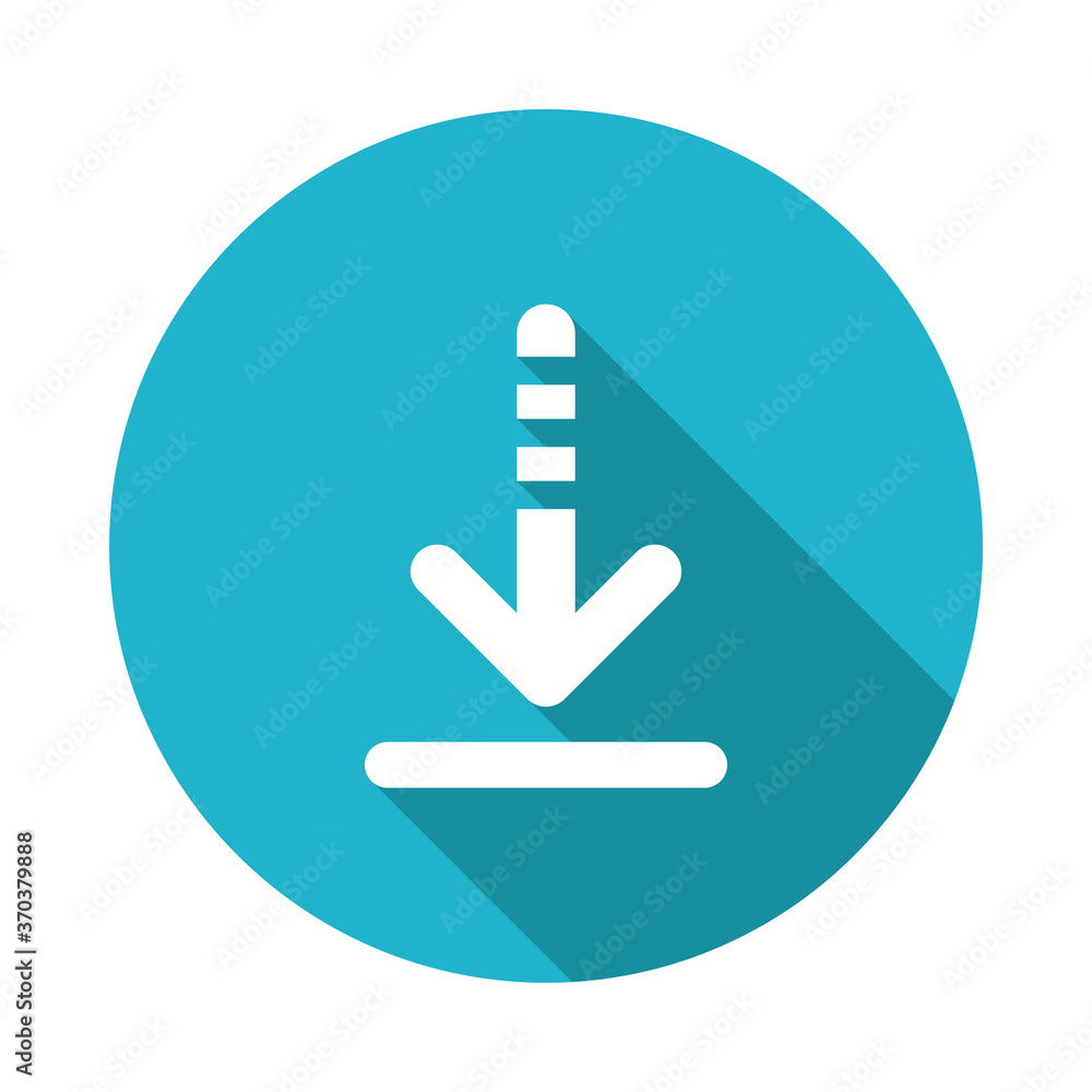 Poster download files icons vector for web site or application. simple