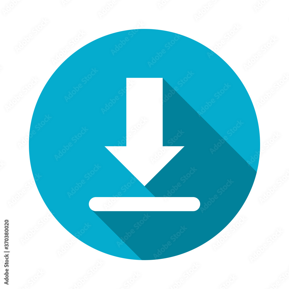 Poster download files icons vector for web site or application. simple
