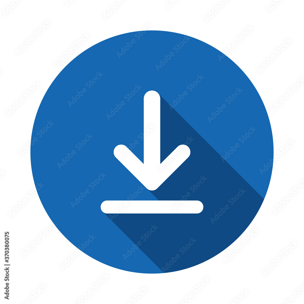 Poster download files icons vector for web site or application. simple