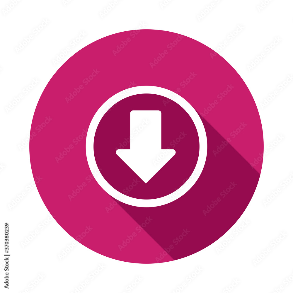 Poster download files icons vector for web site or application. simple