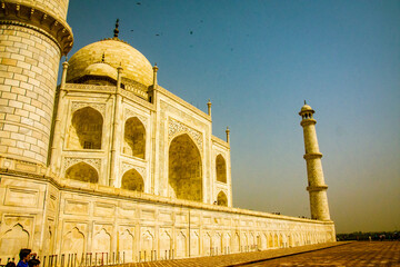 taj mahal agra india