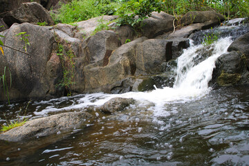 waterfall in the forest