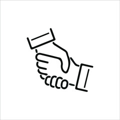 Charity and donation icons. Help and safe life vector collection