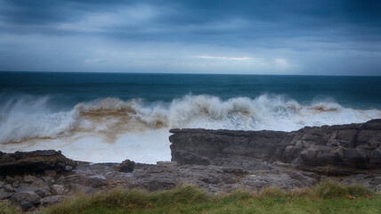 
wave on shore