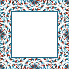 Vector Ornamental Decorative Frame