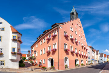 Rathaus, Neresheim, Deutschland 