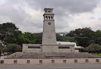 Fototapeta premium The Cenotaph monument at Singapore