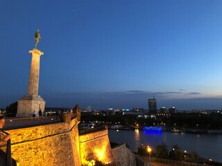 Belgrade at night