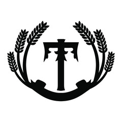 coat of arms with a crown