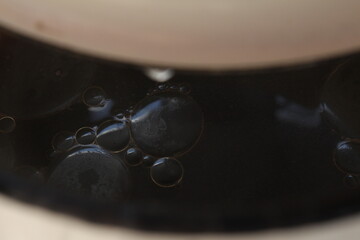 the drops in cup 