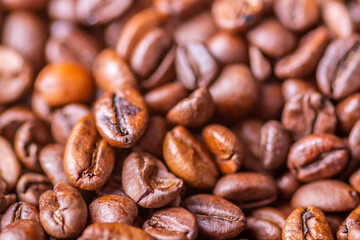 A pile of fruit. Macro. High quality photo