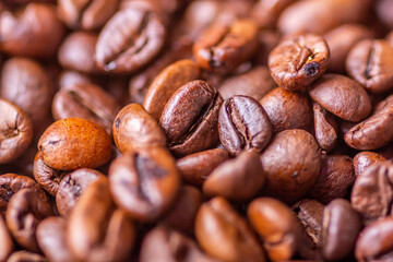 A pile of fruit. Macro. High quality photo