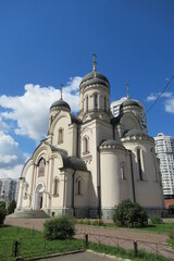 Obraz premium Russia, Moscow, Maryino, Church of GodMother Icon, august, 2020 (20)