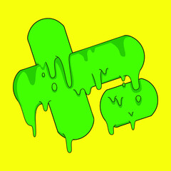 hand drawn vector illustration of an abstract hand drawn