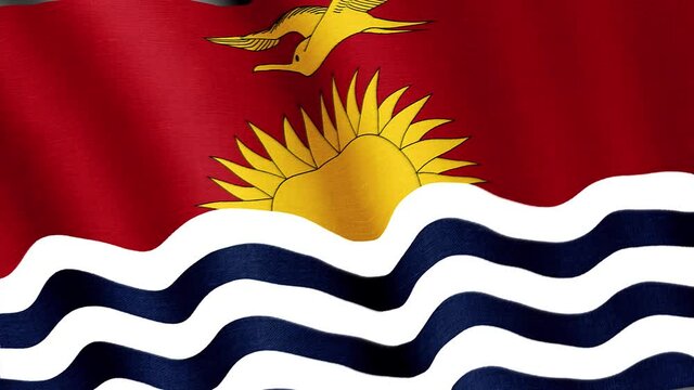 Kiribati. State flag of the country