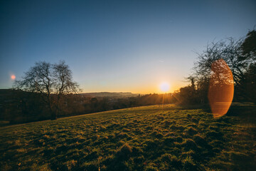 Cotswold sunset
