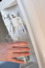 Vaso con agua potable