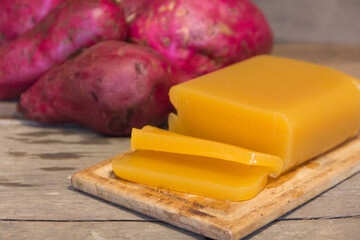 sweet potato or boniato traditional Argentine gastronomy