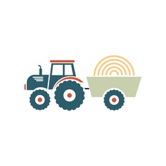 Tractor silhouette