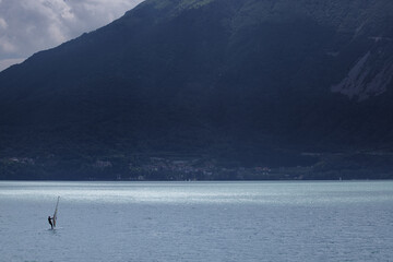 windsurf at santa croce lake