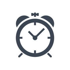 Campaign Timing Related Vector Glyph Icon. Isolated on White Background. Vector Illustration.